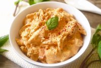 Creamy Red Coconut Curry Pulled Chicken