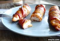 Guilt-Free Crispy Bacon Chicken Tenders