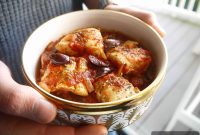 Wholesome Halibut with San Marzano Tomatoes and Briny Olives