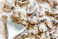 Creamy Vegan Paleo Mushroom Sauce