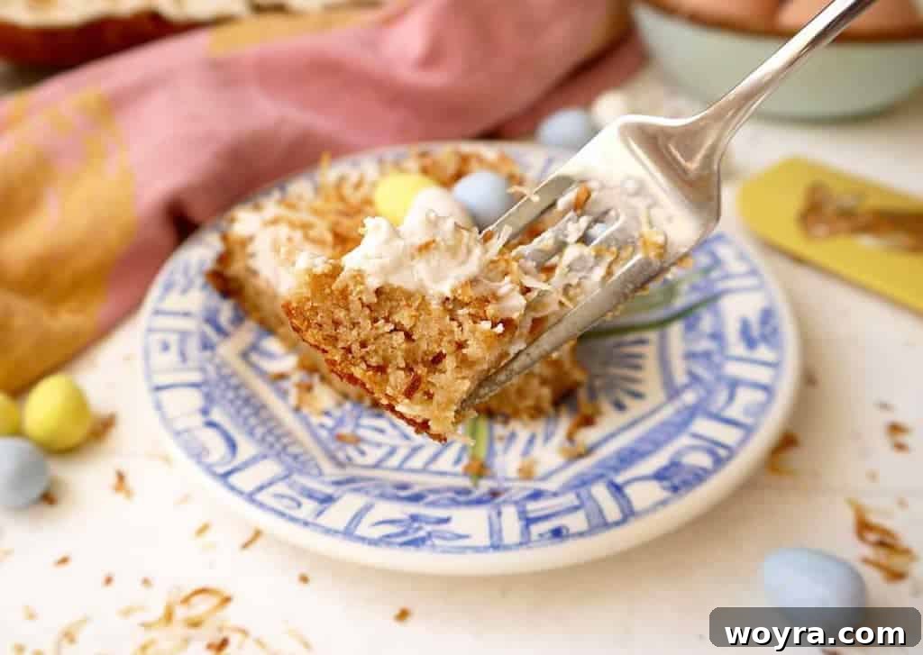 Toasted Coconut Cream Cake (Paleo, GF) | Perchance to Cook, www.perchancetocook.com
