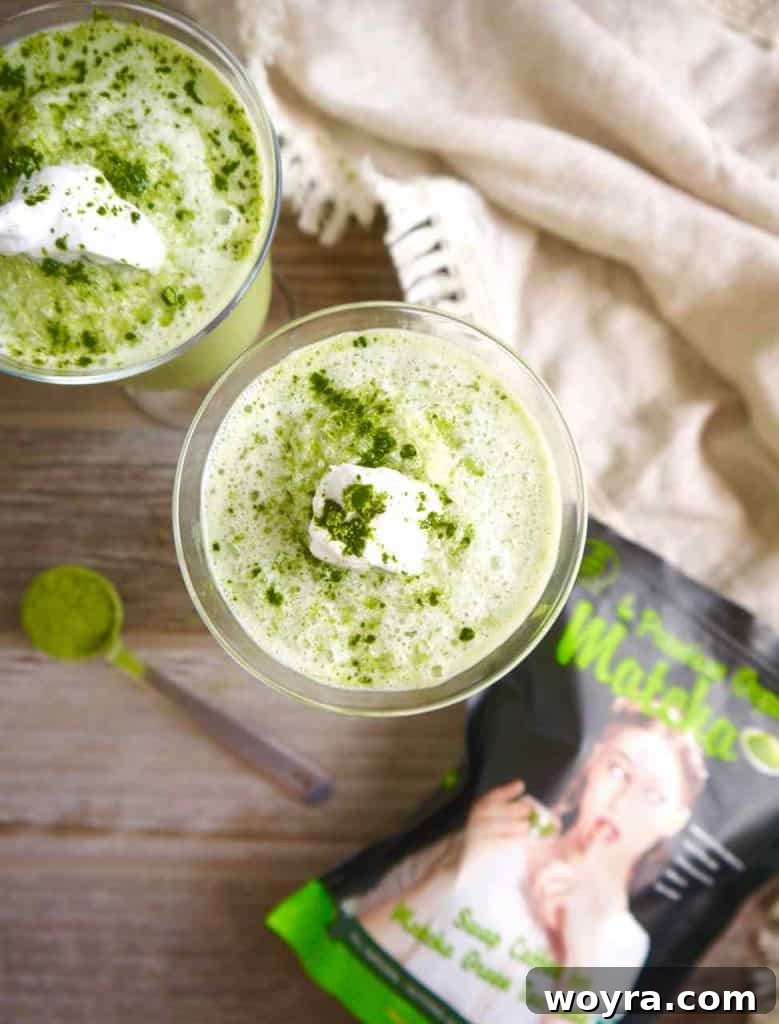 Creamy Paleo Matcha Freeze 3 Creamy Frozen Dairy-free Matcha Latte (Paleo) recipe