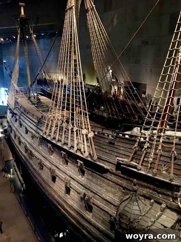 Stockholm's Luminous Nights 16 Details of the preserved Vasa ship at the museum, Stockholm | Perchance to Cook