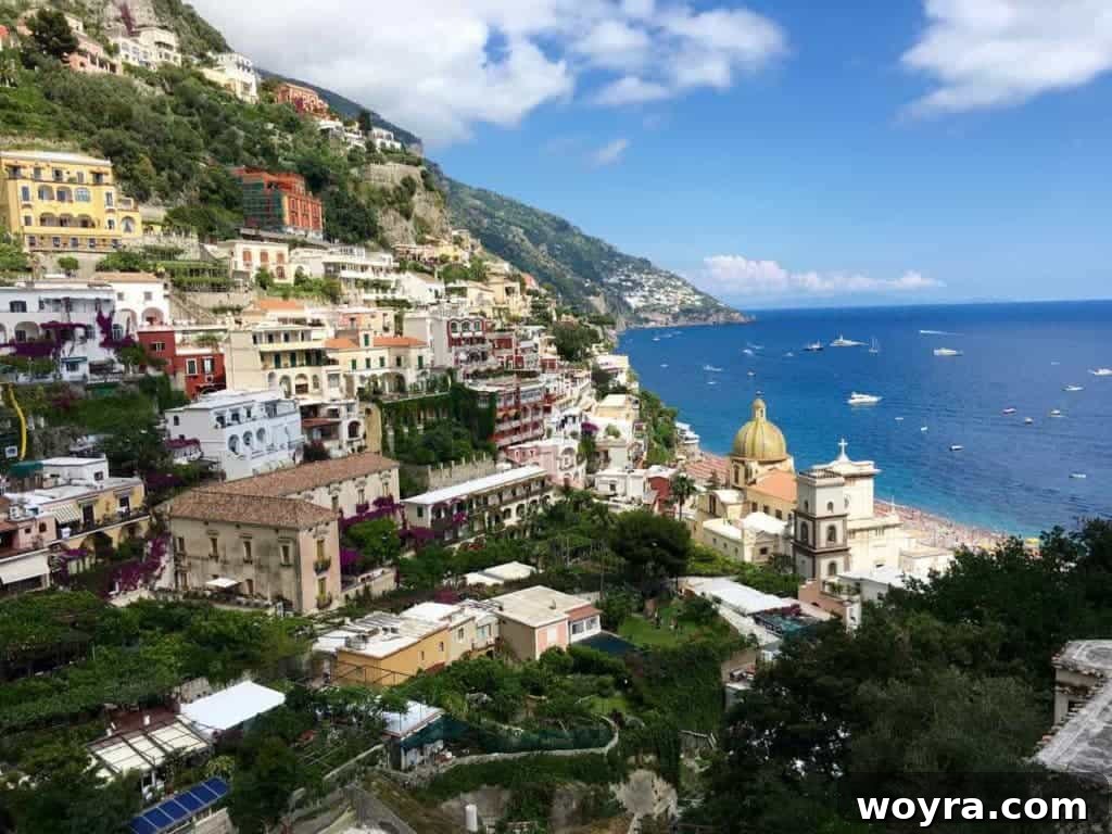 First Glimpse of Paradise: Positano on Our Amalfi Honeymoon 3 Amalfi Coast Honeymoon, Part 1: Positano | Perchance to Cook, www.perchancetocook.com