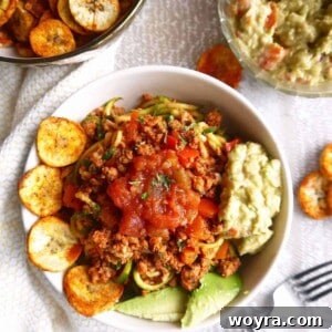Paleo Ground Turkey Taco Zoodles (GF) | Perchance to Cook